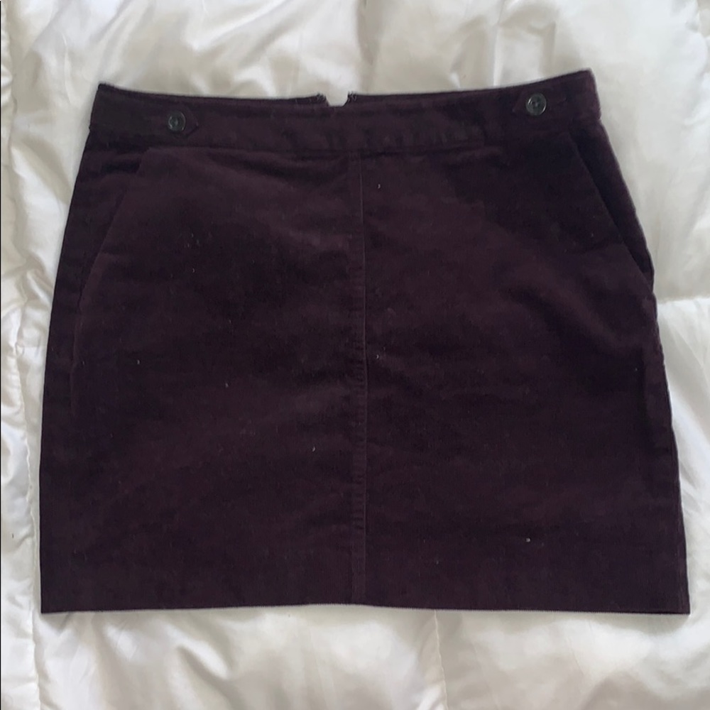 Purple banana republic skirt